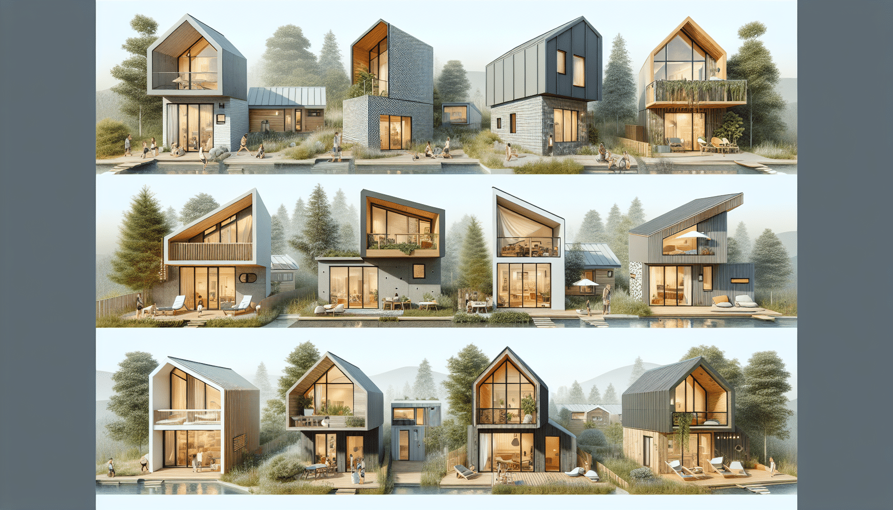 Siete Ideas Revolucionarias de Diseño para Casas Compactas en 2025