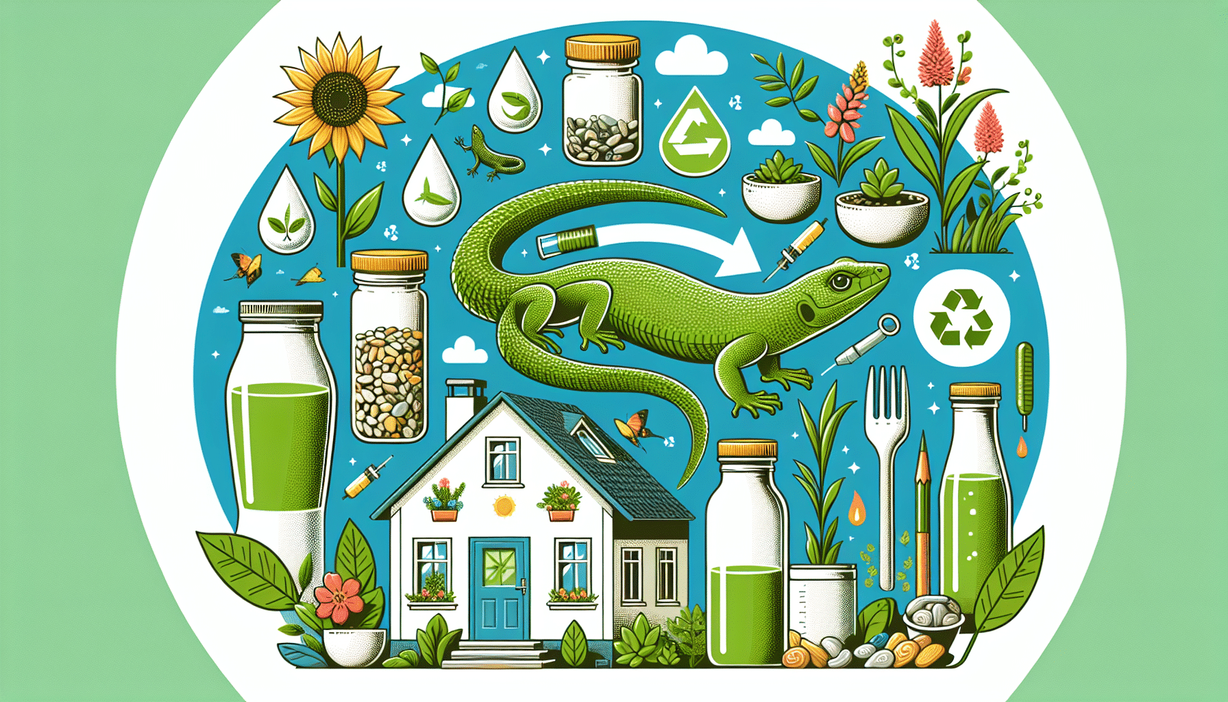 Métodos Ecológicos para Mantener las Lagartijas Fuera de Casa