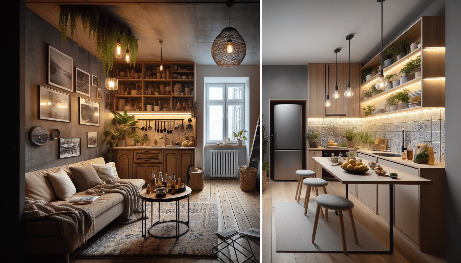 Renovación Impresionante: De Cocina Oscura a Espacio Moderno por 600 Euros