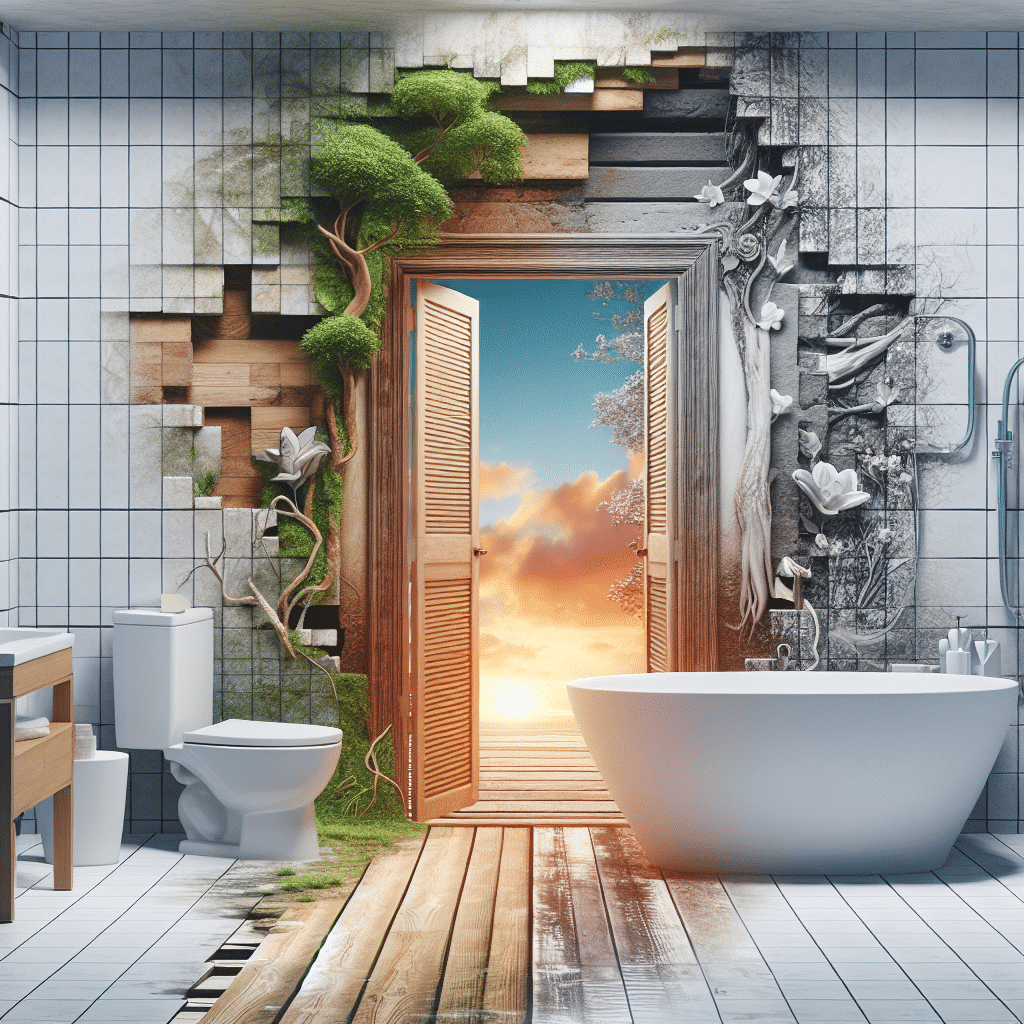 Renovación Sorprendente: De Baño Anticuado a Espacio Moderno Sin Obras