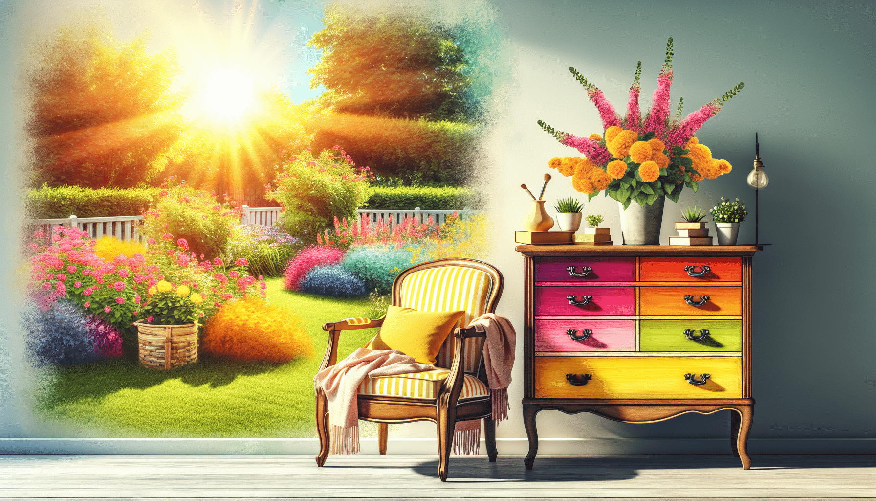 Renueva Tu Mueble con Vibrantes Colores de Verano