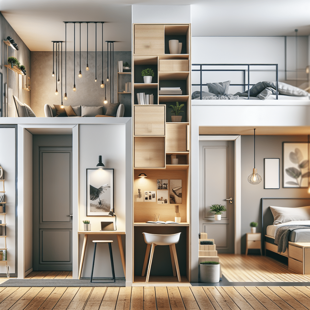 Soluciones Inteligentes para Recibidores y Dormitorios Compactos
