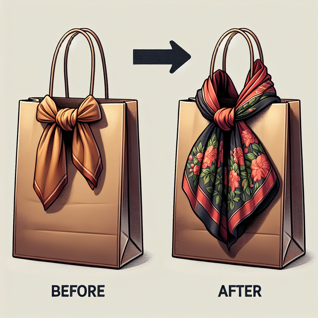 Transforma tu Bolsa de Mercadona: Elegancia con un Simple Pañuelo