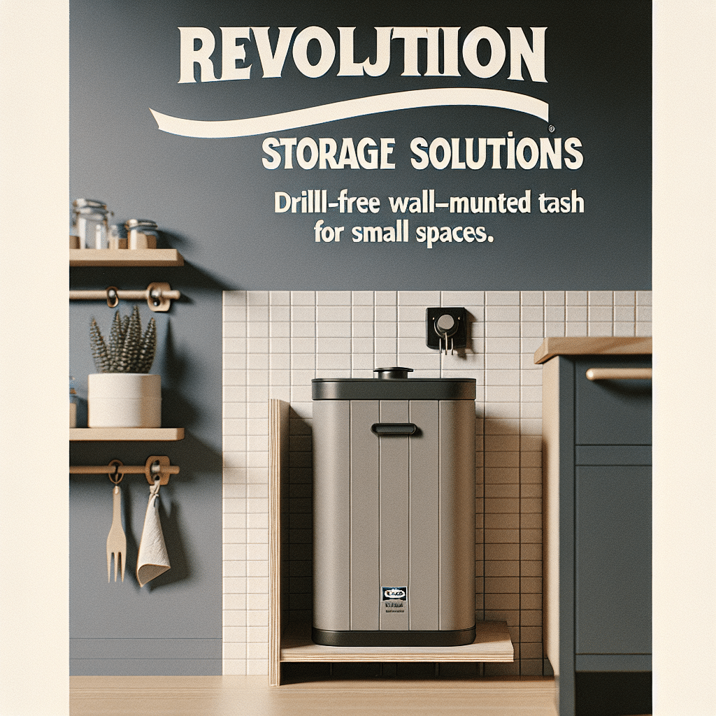 Ikea Revoluciona el Almacenamiento: Nuevo Cubo de Basura de Pared sin Taladros para Espacios Pequeños