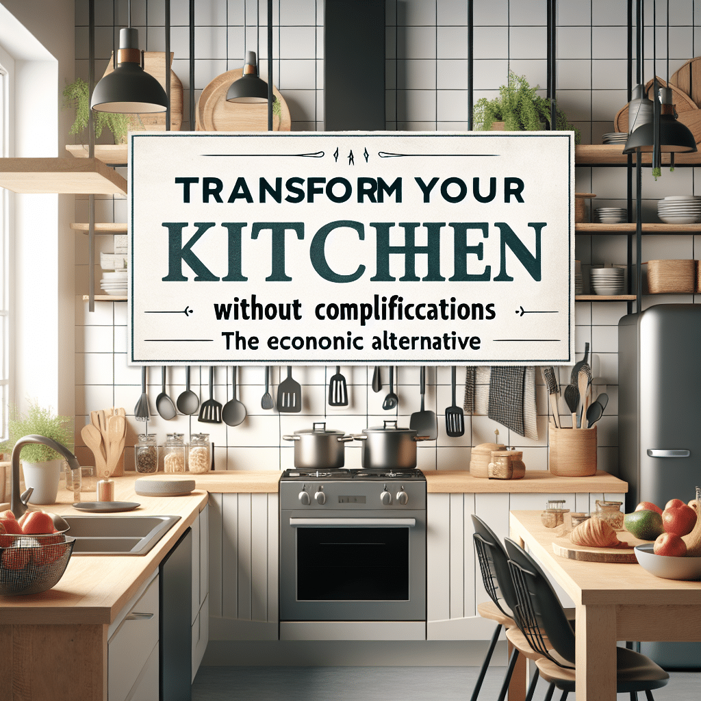 Transforma Tu Cocina sin Complicaciones: La Alternativa Económica de Carrefour