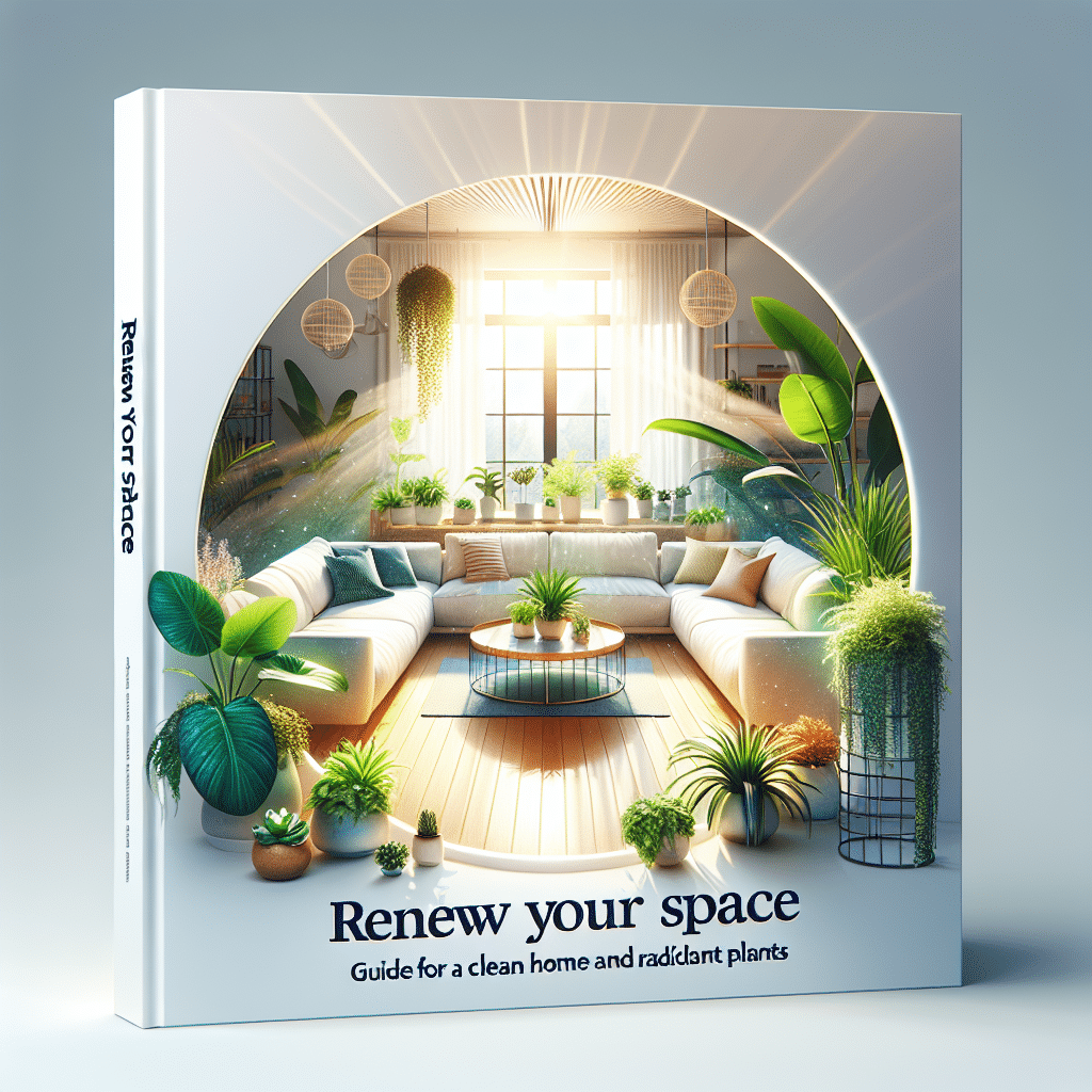 Renueva Tu Espacio: Guía para un Hogar Limpio y Plantas Resplandecientes