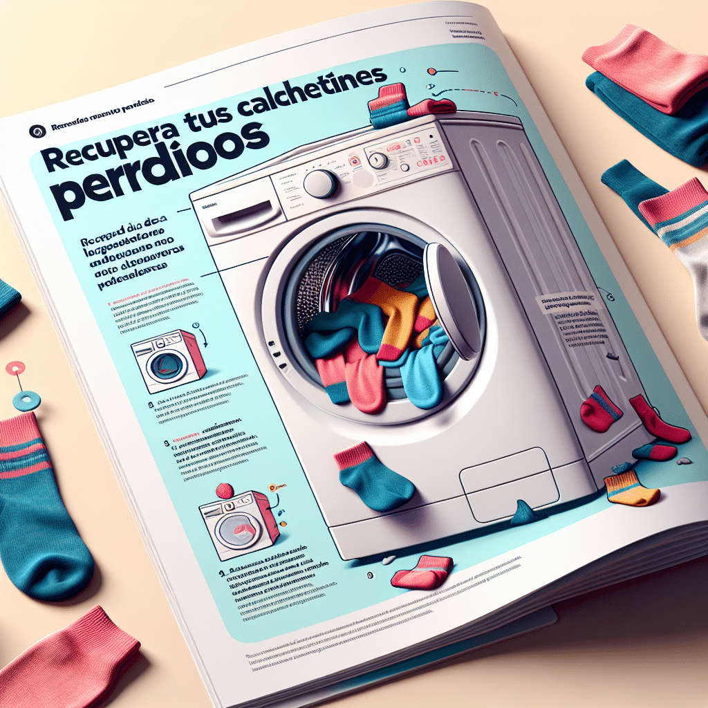 Recupera Tus Calcetines Perdidos: Guía Completa para Limpiar Tu Lavadora
