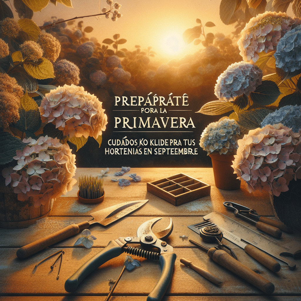 Prepárate para la Primavera: Cuidados Clave para tus Hortensias en Septiembre