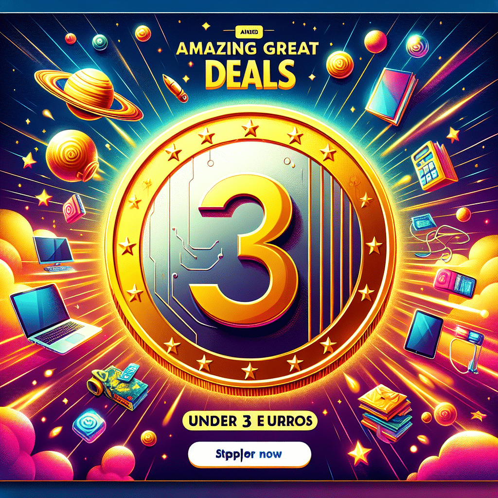 Ofertas Asombrosas por Menos de 3 Euros que No Querrás Perderte