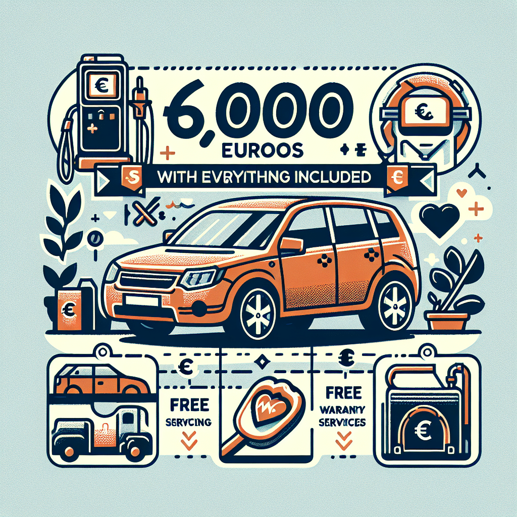 Vehículo Asequible: Menos de 6.000 Euros con Todo Incluido