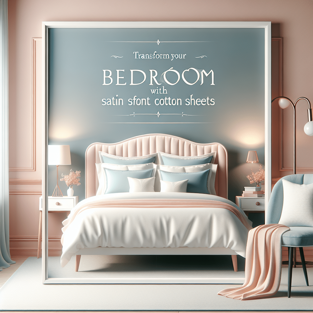 Transforma Tu Dormitorio con la Suavidad de las Sábanas de Satén Cotton Artean