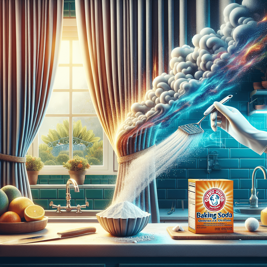 Cómo Potenciar la Limpieza de tus Cortinas con Bicarbonato de Sodio