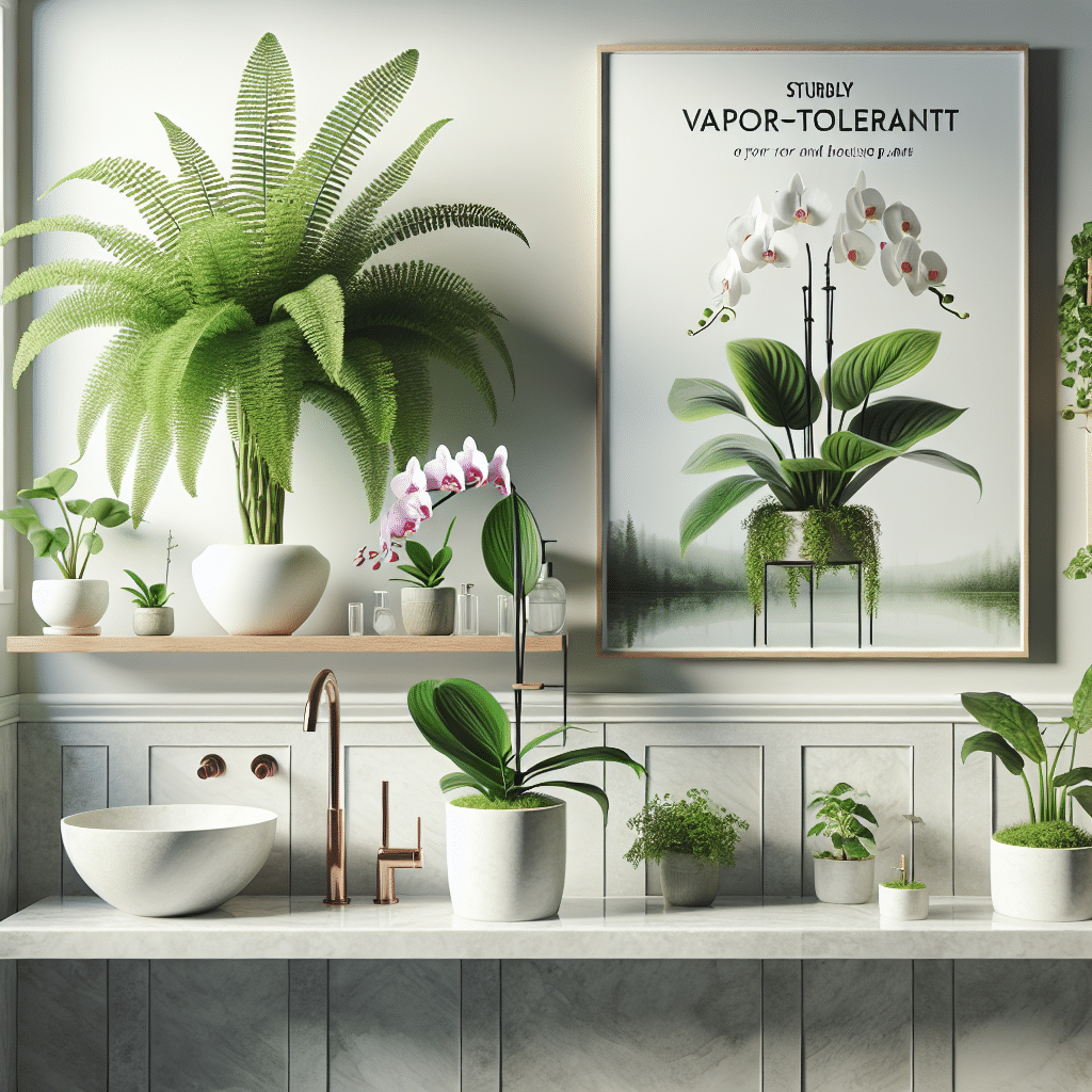 Tres Plantas Resistentes al Vapor: La Decoración Perfecta para tu Baño