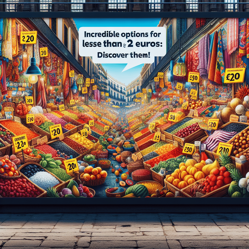Increíbles Opciones por Menos de 2 Euros: ¡Descúbrelas!