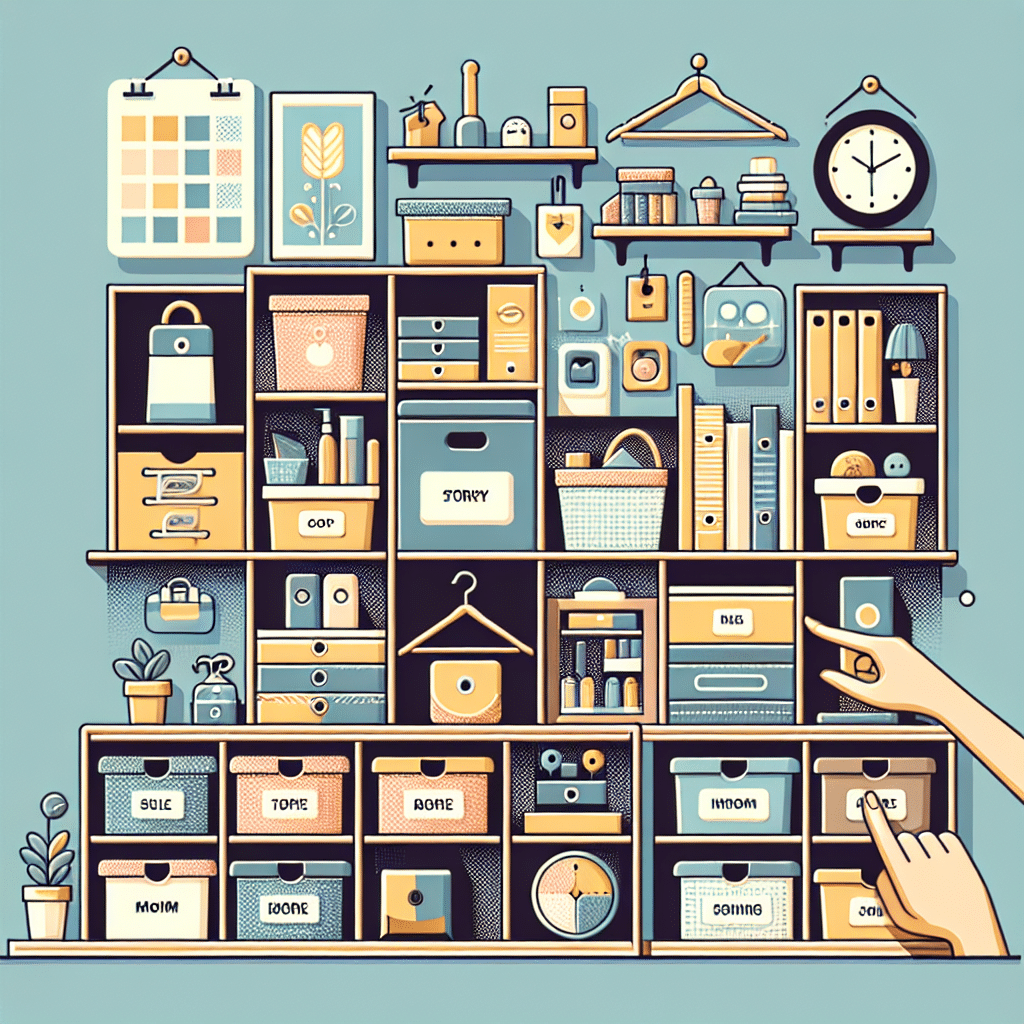 Estrategias Efectivas para Ordenar y Guardar tus Pertenencias