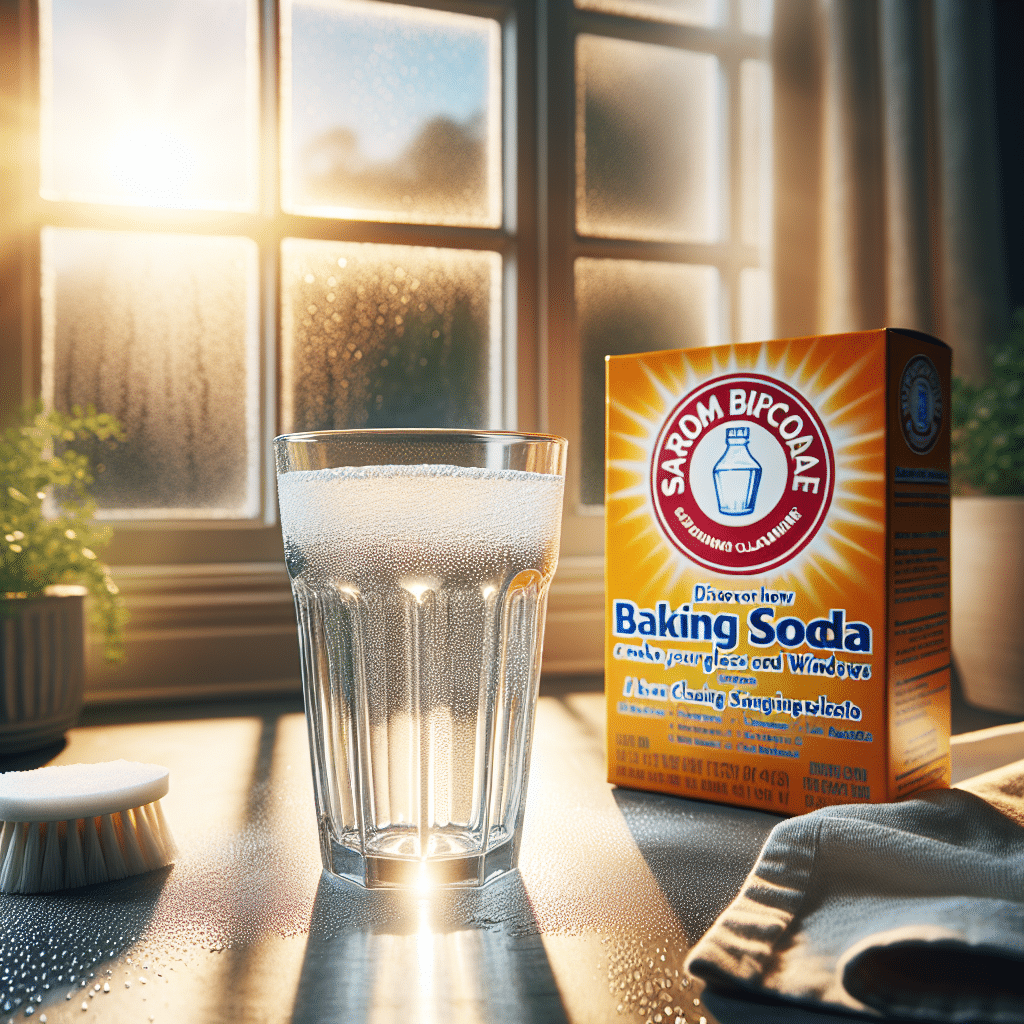 Descubre Cómo el Bicarbonato de Sodio Puede Dejar tus Cristales y Ventanas Impecables