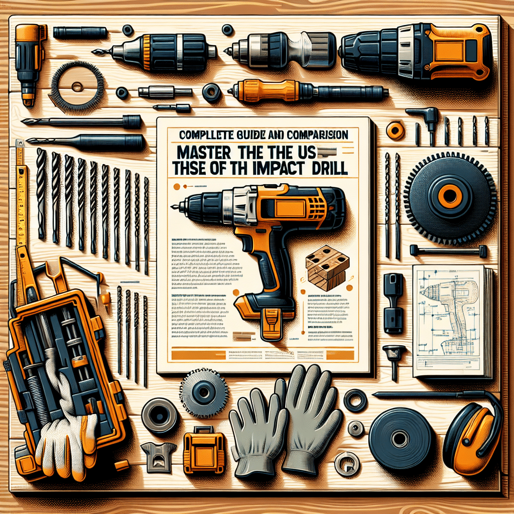 Guía Completa y Comparativa: Domina el Uso del Taladro Percutor