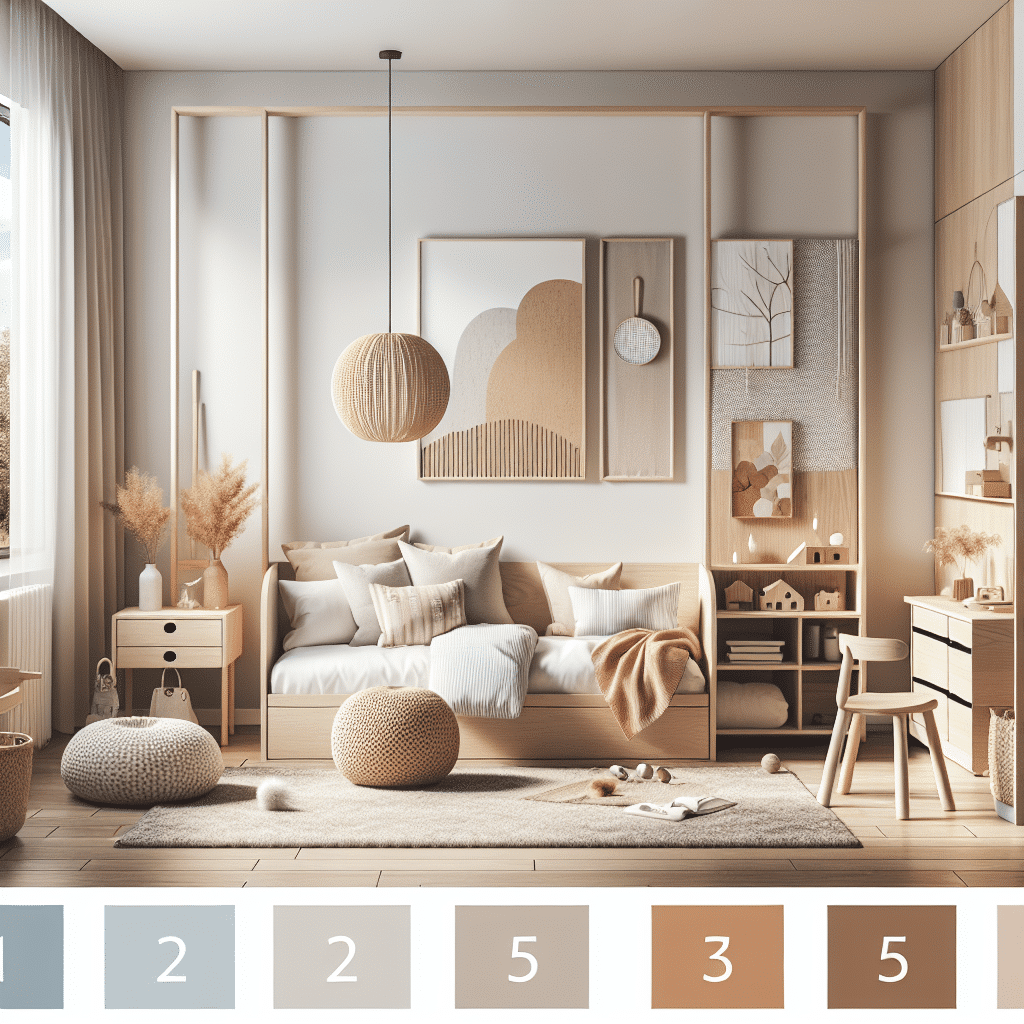 Transforma el Cuarto Infantil con un Acogedor Estilo Nórdico: 7 Estrategias