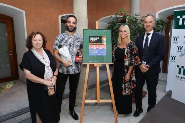 Ana Pérez destaca el Erató Fest como un impulso de «excelencia» para la candidatura de Toledo a Capital Europea de la Cultura.