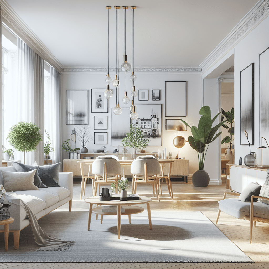 Apartamento Nórdico en Estocolmo: Inspiración Atemporal de Diseño Interior
