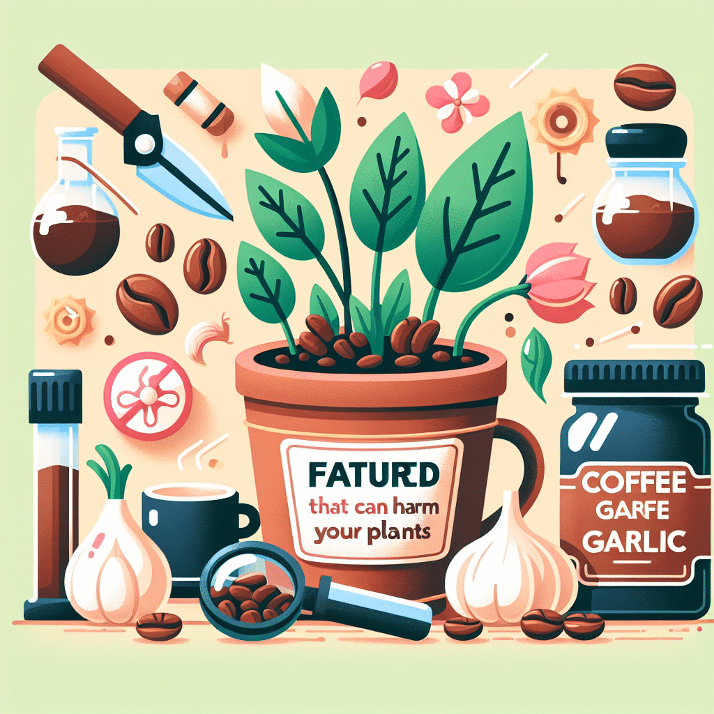 Café y Ajo: Cómo Evitar Errores que Dañan tus Plantas