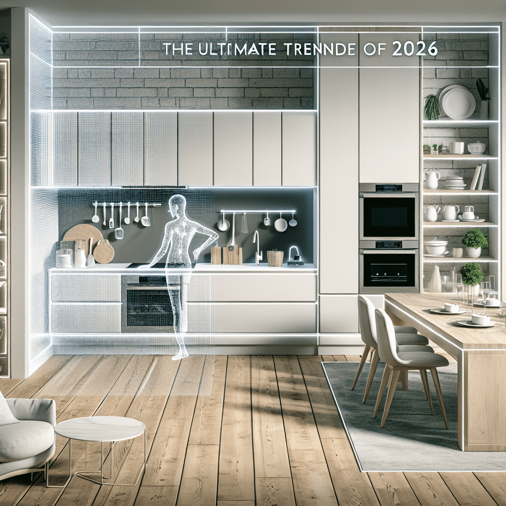 Cocinas Invisibles: El Futuro del Diseño en 2026