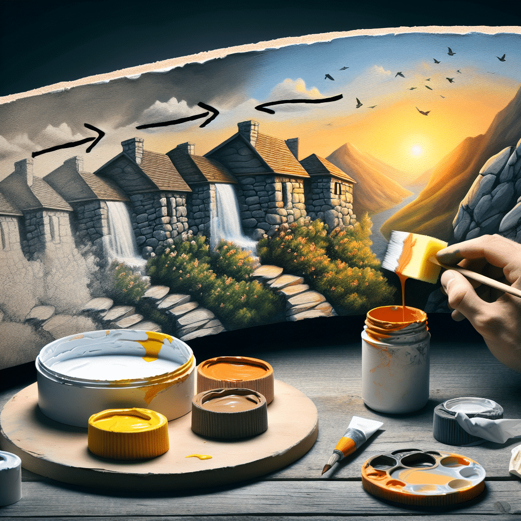 Transforma tus Espacios con el Efecto Piedra: Guía de Pintura Creativa