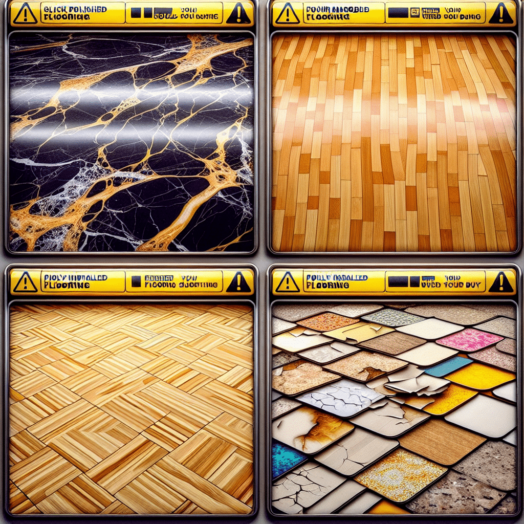 Cuatro Tipos de Piso que Deberías Evitar a Toda Costa