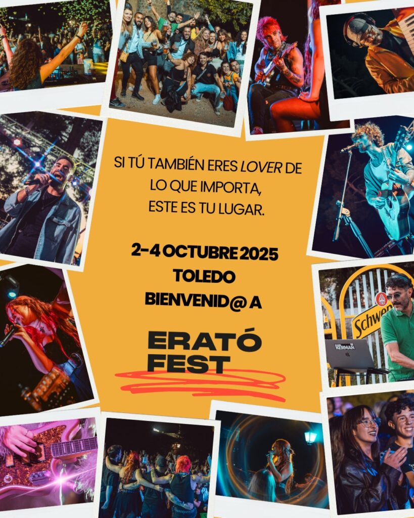 Toledo se prepara para vivir el Erató Fest 2025 junto a Cerveza LA SAGRA como patrocinador oficial