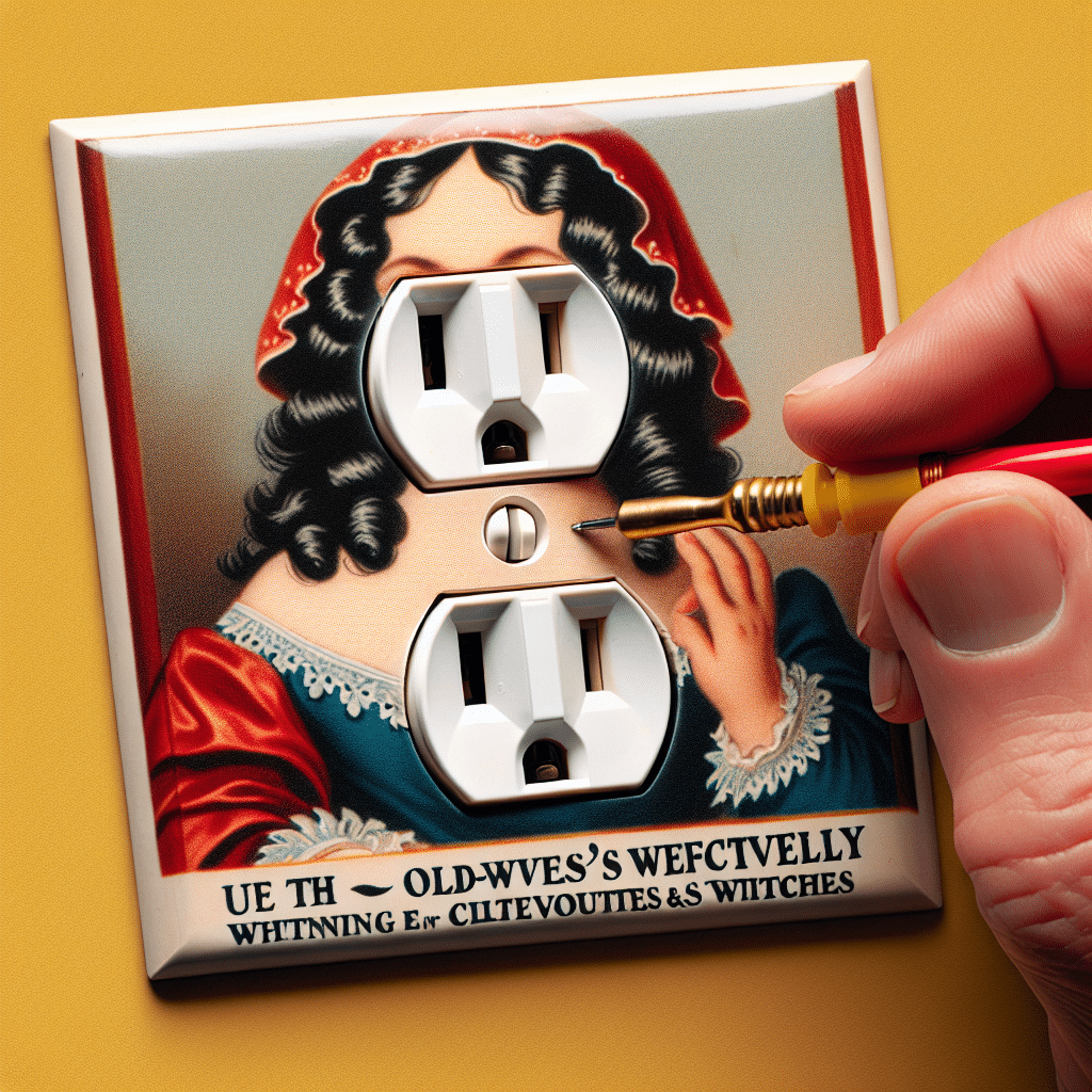 El Truco Infalible de las Abuelas para Dejar tus Enchufes como Nuevos