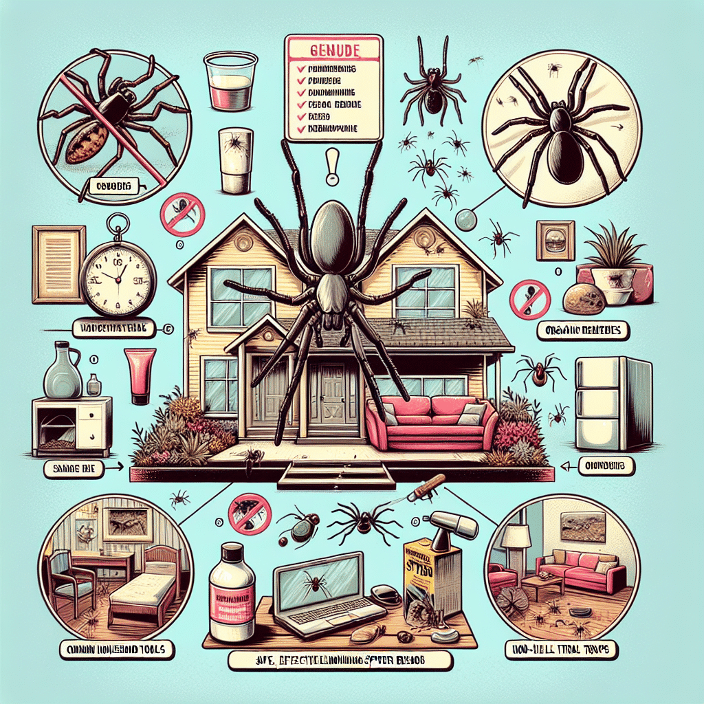 Cómo Deshacerte de las Arañas en Casa: Métodos Seguros y Eficaces