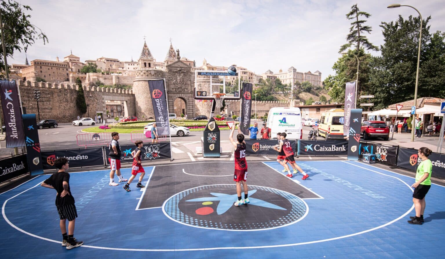 Inscripciones Abiertas para el #Plaza3x3CaixaBank en Toledo: ¡No te lo Pierdas a Partir del 27 de Septiembre!
