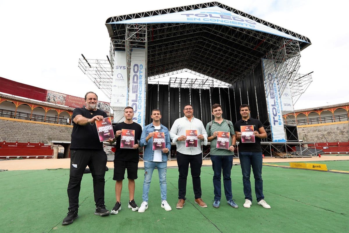 Conciertos de Morad, Marta Santos y Pignoise, además de rutas culturales y talleres, en la Semana de la Juventud de Toledo.