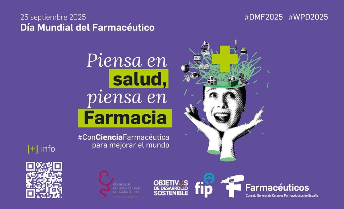 Más de 3.100 farmacéuticos de Castilla-La Mancha conmemorarán su Día Mundial el 25 de septiembre.
