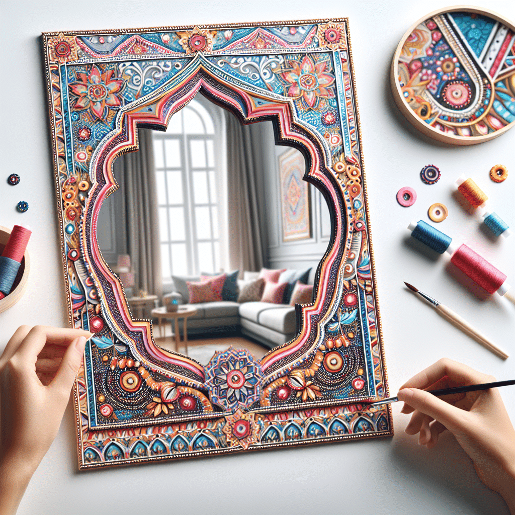 Personaliza Tu Espacio: Cómo Pintar un Espejo para Realzar Tu Decoración