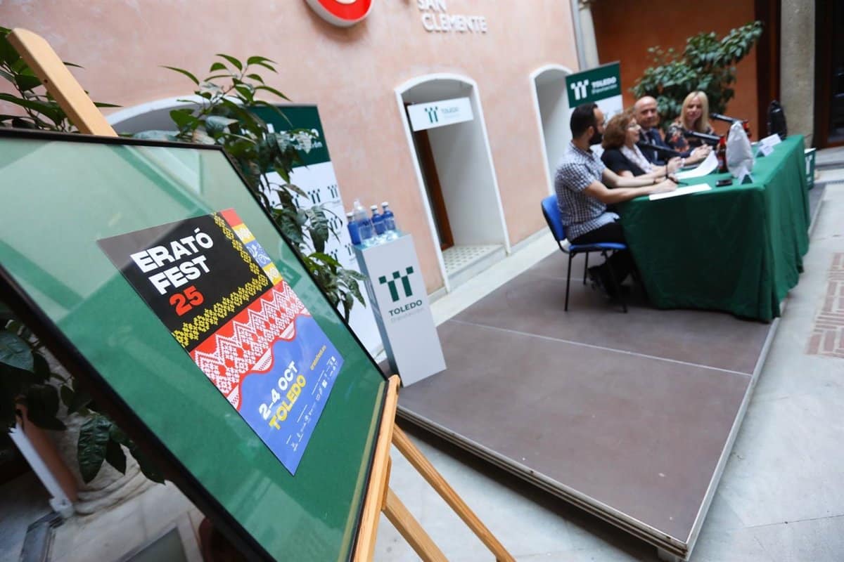 Rapion, Black Panda y Ale Acosta animarán el Erató Fest en Toledo el 2 de octubre.