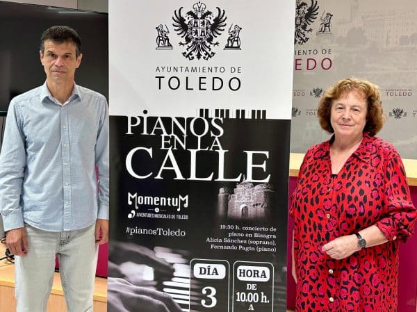 Toledo da la bienvenida a la VIII edición de ‘Pianos en la Calle’: Uniendo Música y Patrimonio este viernes 3 de octubre.