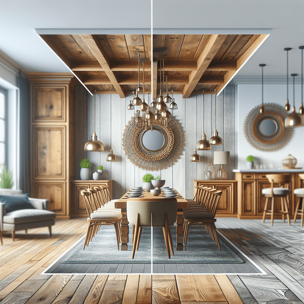 Renueva Tu Comedor de Madera: Ideas Modernas para un Espacio Actualizado