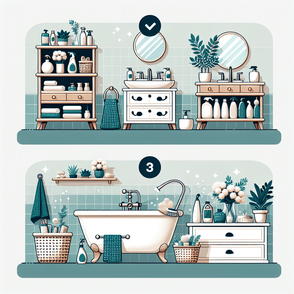 Tres Estrategias Efectivas para Tener un Baño Impecable y Organizado