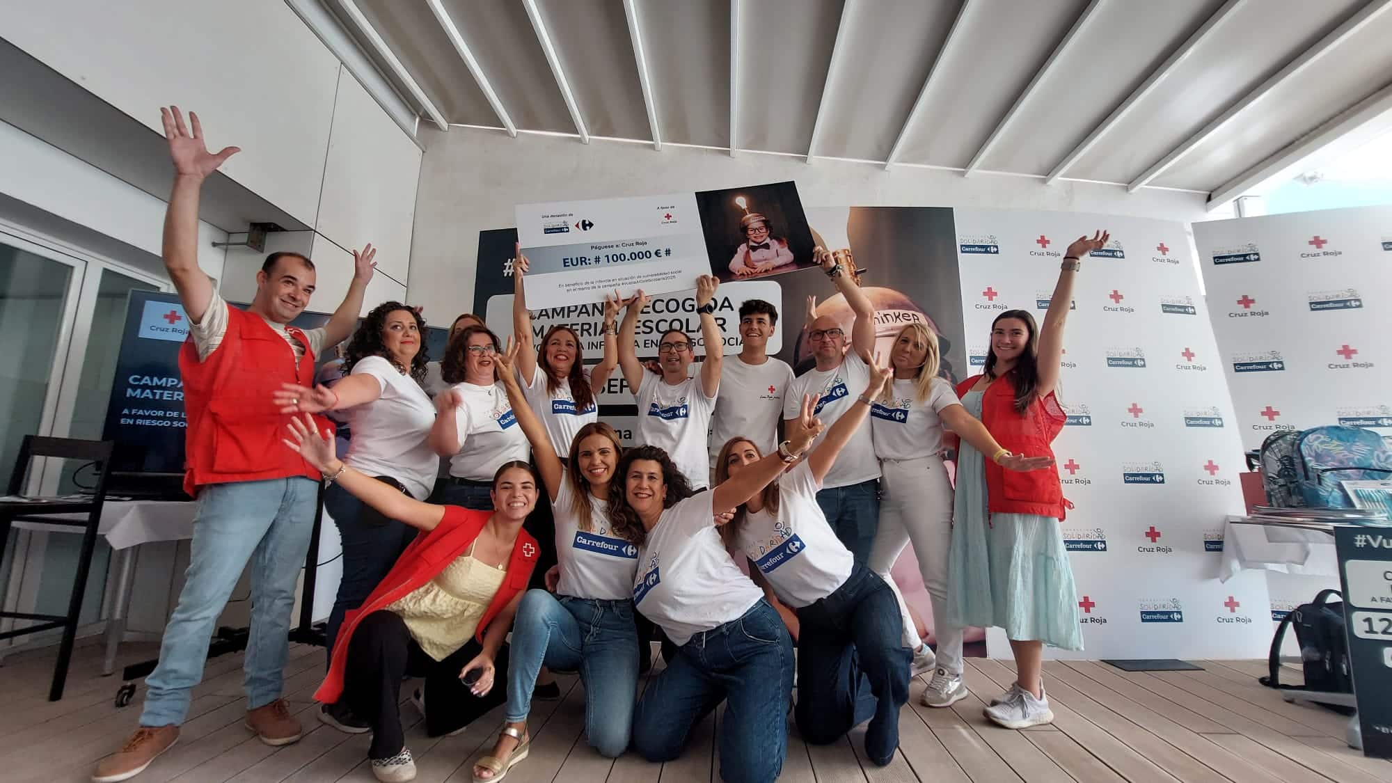 Carrefour y Cruz Roja promueven una nueva edición de la ‘Vuelta al Cole Solidaria’ a favor de la infancia en riesgo social de Toledo