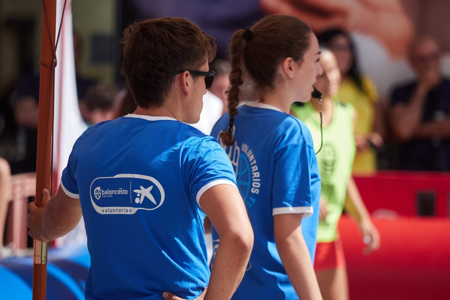 ¡Conviértete en Voluntario/a y Vive el Plaza3x3CaixaBank Desde Dentro! #VoluntariosFEB