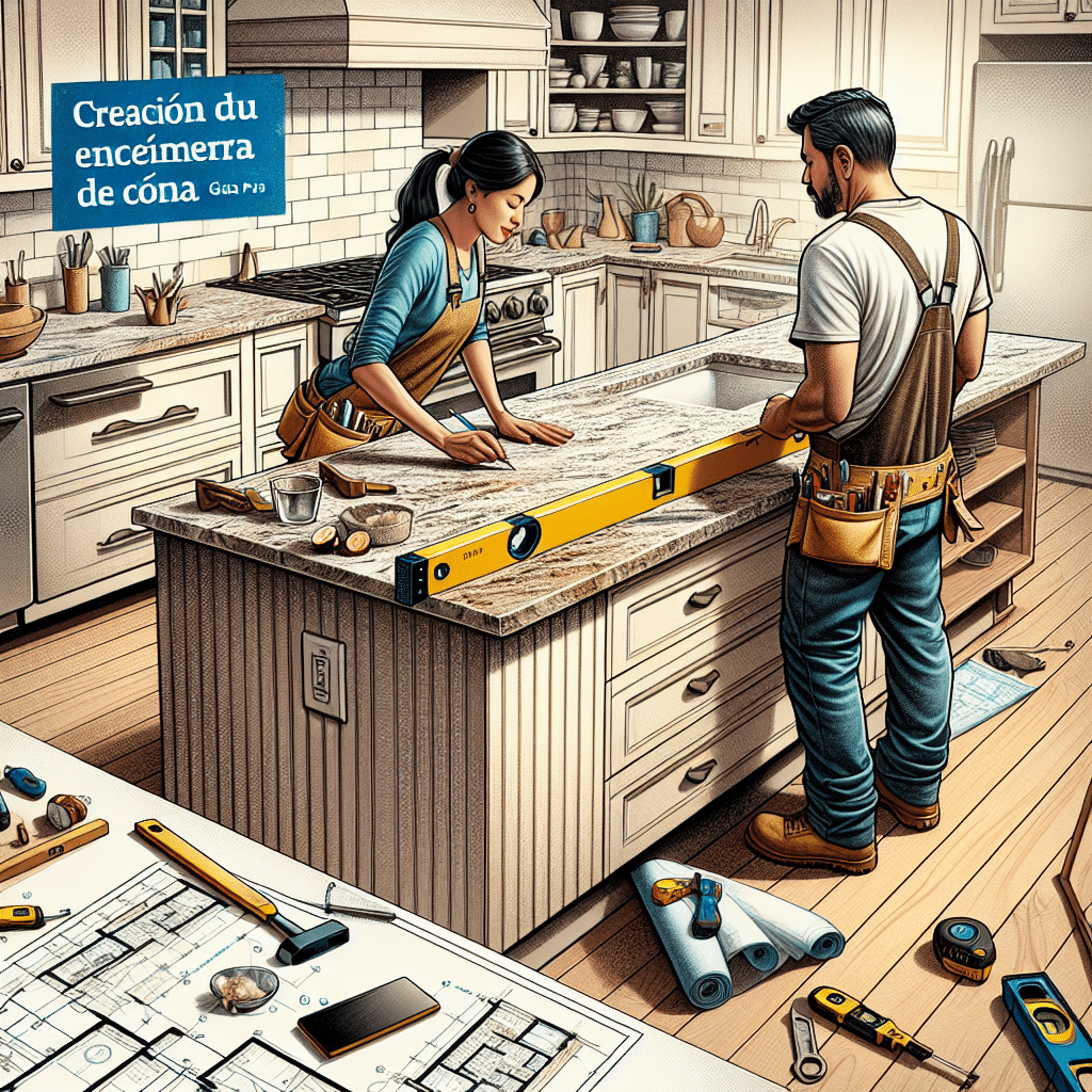Creación de Tu Encimera de Cocina: Guía Paso a Paso