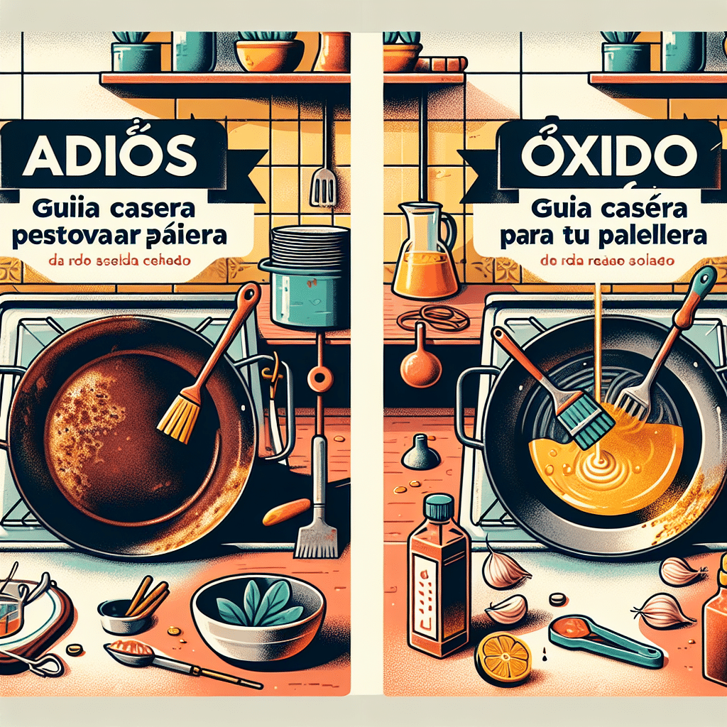 Adiós Óxido: Guía Casera para Restaurar tu Paellera