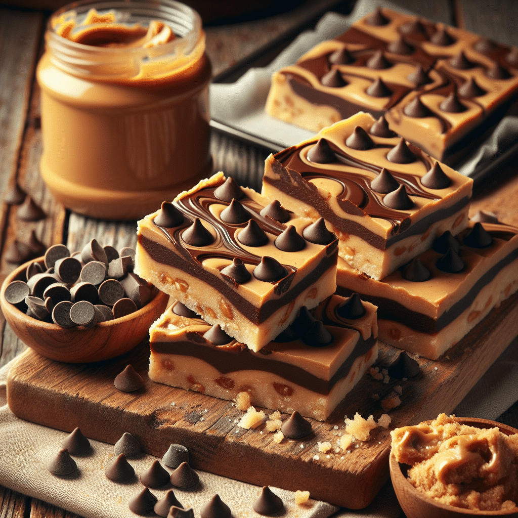 Irresistibles Barras de Chocolate y Mantequilla de Maní: ¡Sencillas y Deliciosas!