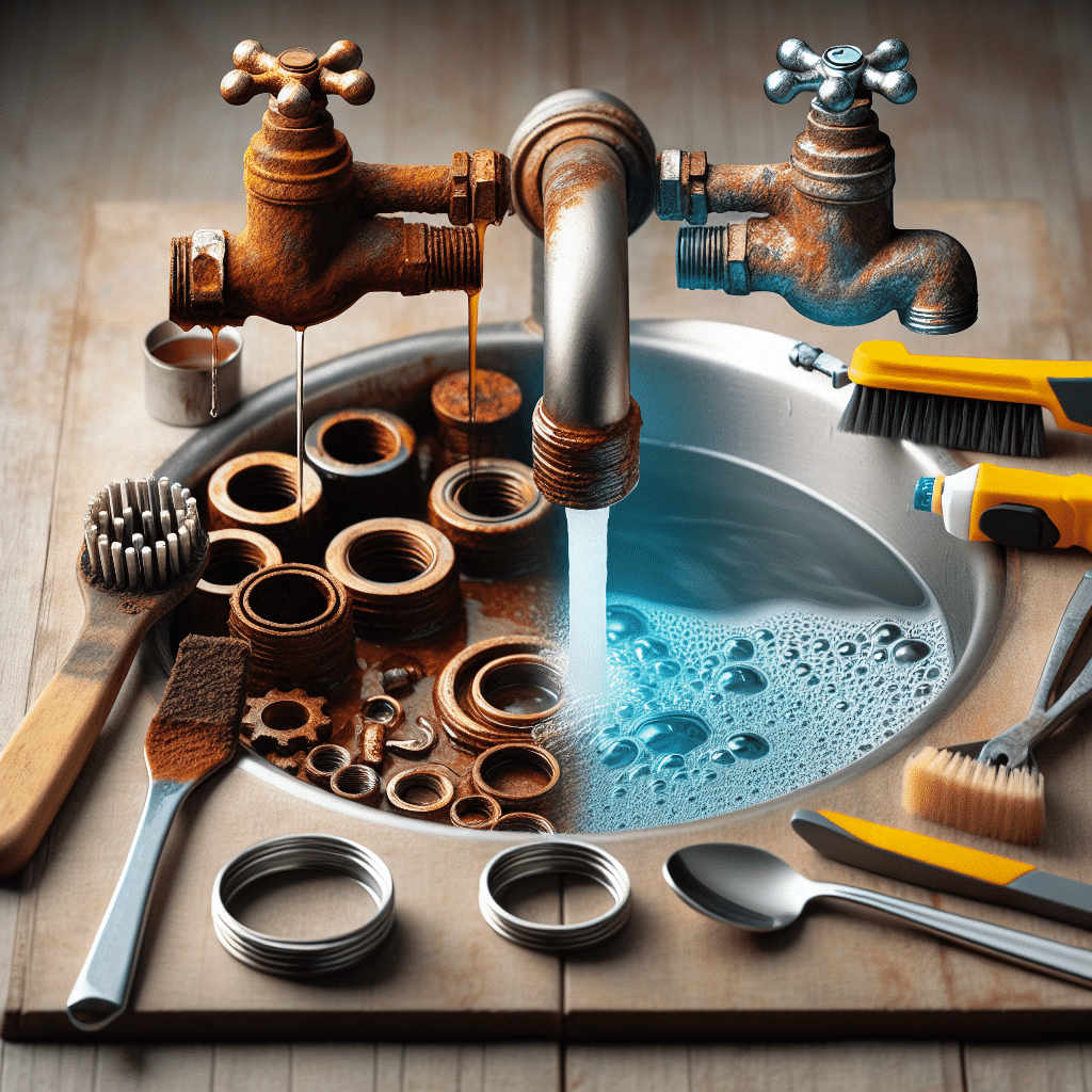 Elimina Fácilmente el Óxido de las Llaves de Agua en Casa