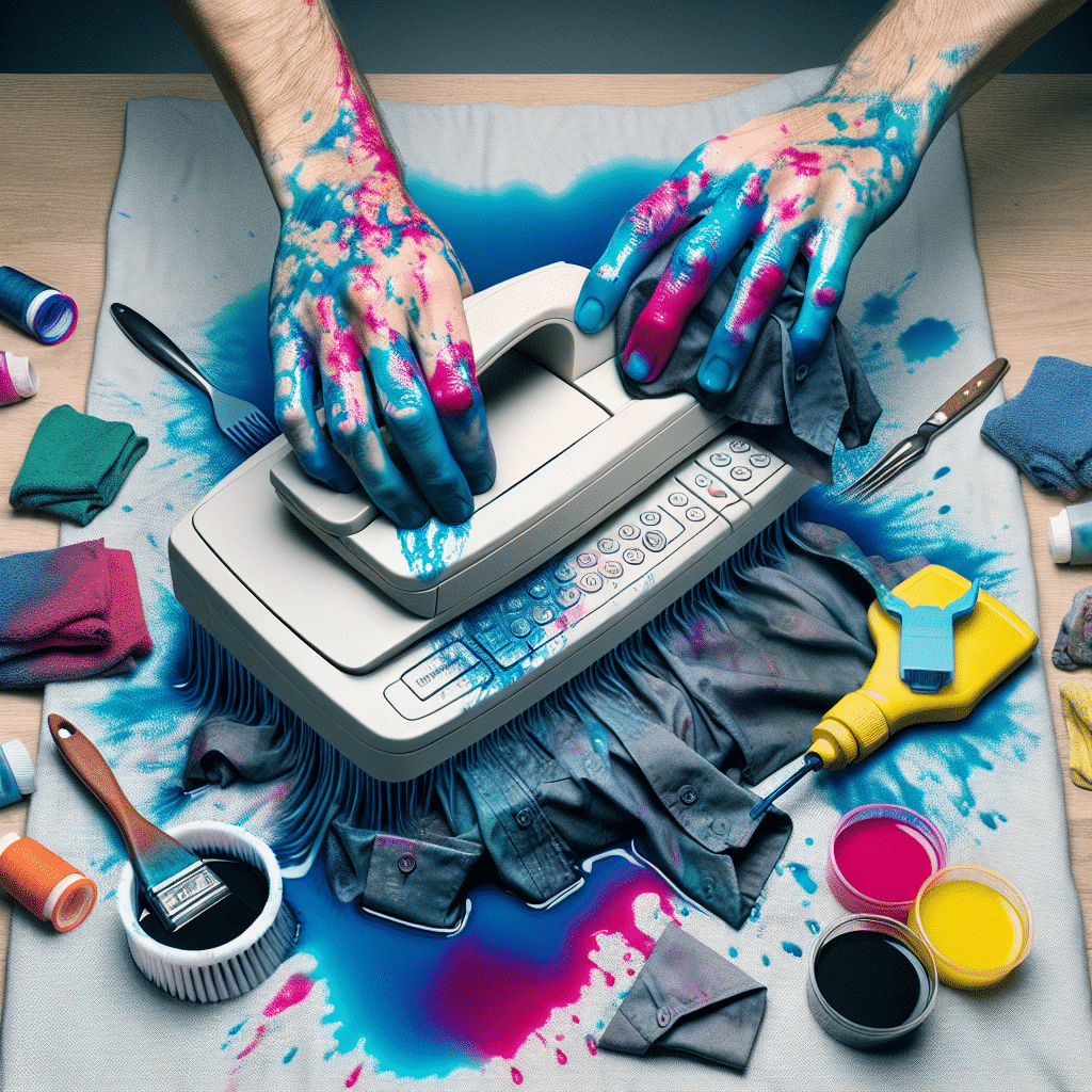 Guía Práctica para Quitar Manchas de Tinta de Impresora en Ropa y Telas