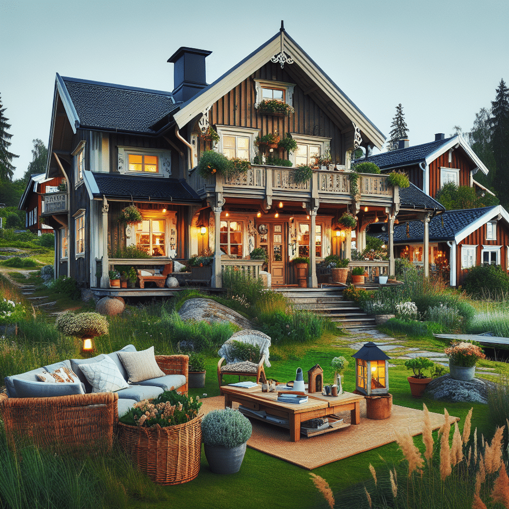 Belleza Natural en un Encanto Sueco: Una Casa de Ensueño