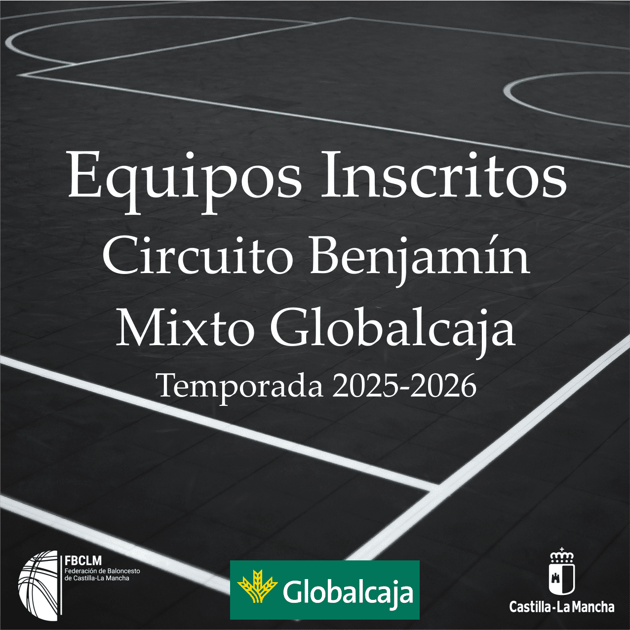 Equipos Confirmados para la Temporada 2025-2026 en el Circuito Benjamín Mixto Globalcaja | #CompeticionesFBCLM