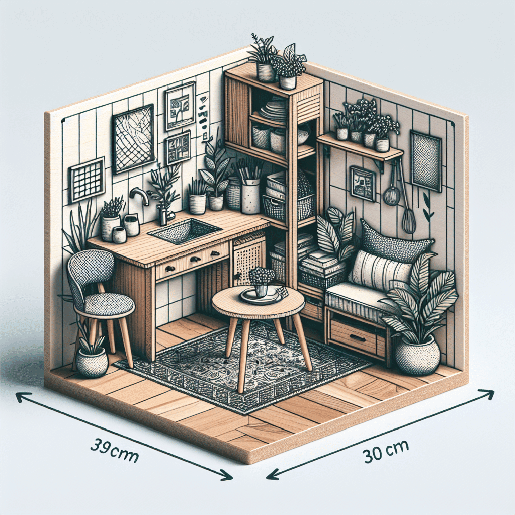 Esquina Ideal: Estilos Asequibles para Espacios Pequeños