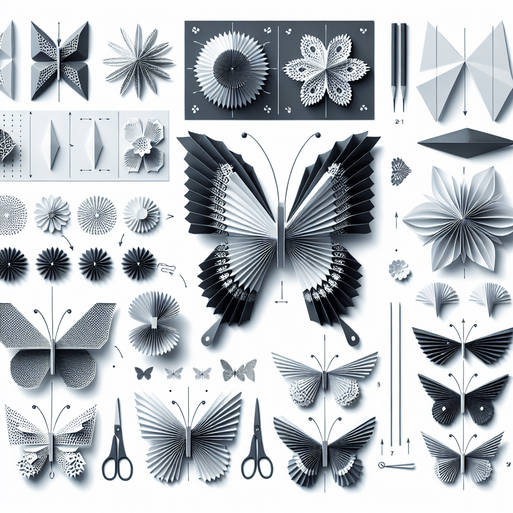 Transforma tus Paredes: Crea y Decora con Mariposas de Papel